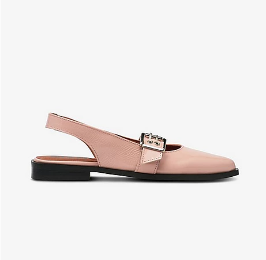 BIANCO VICTORIA SLINGBACKS - dusty pink